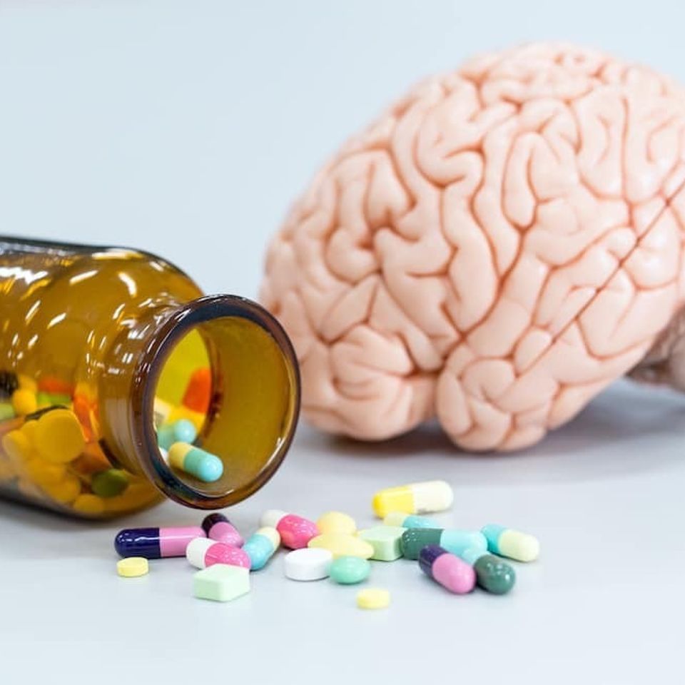 Drugs effect brain