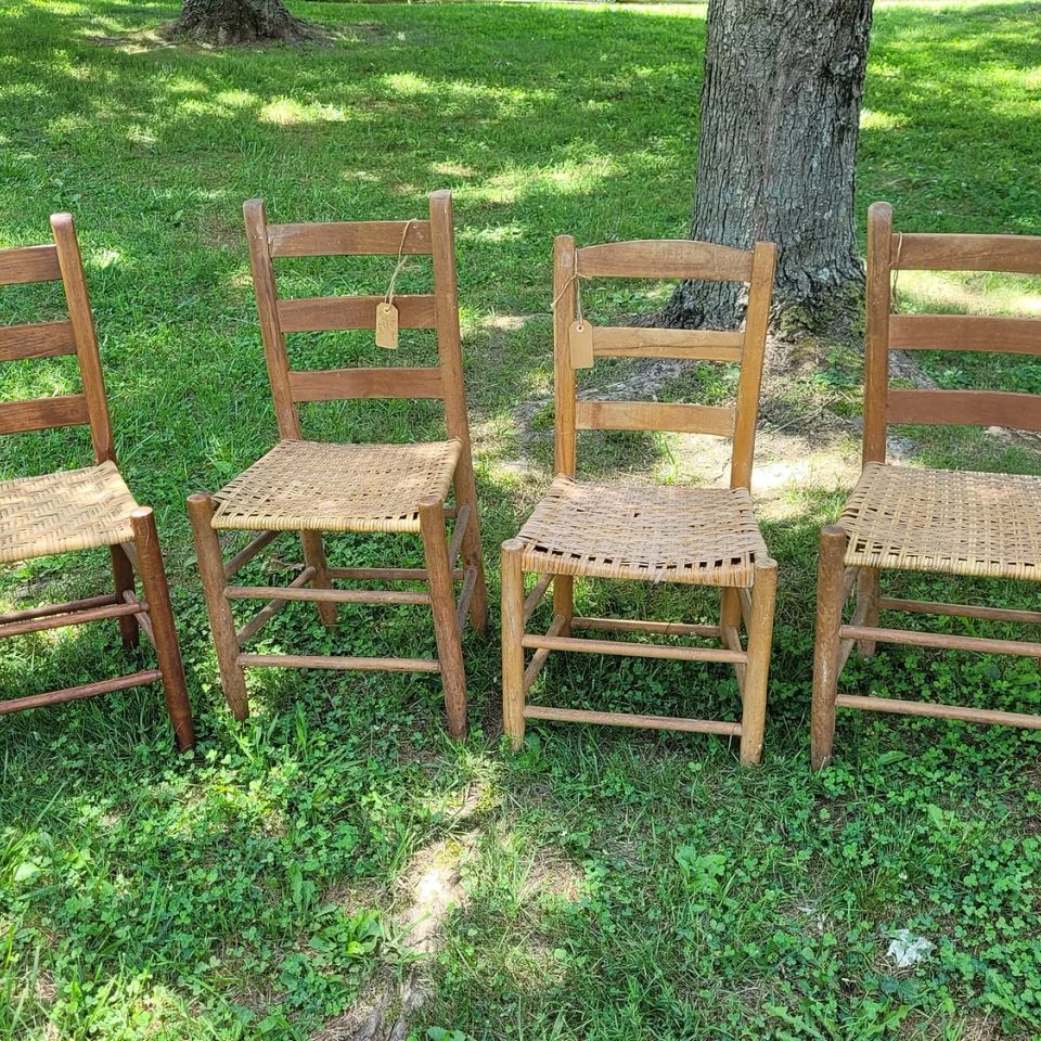 Ladderback chairs