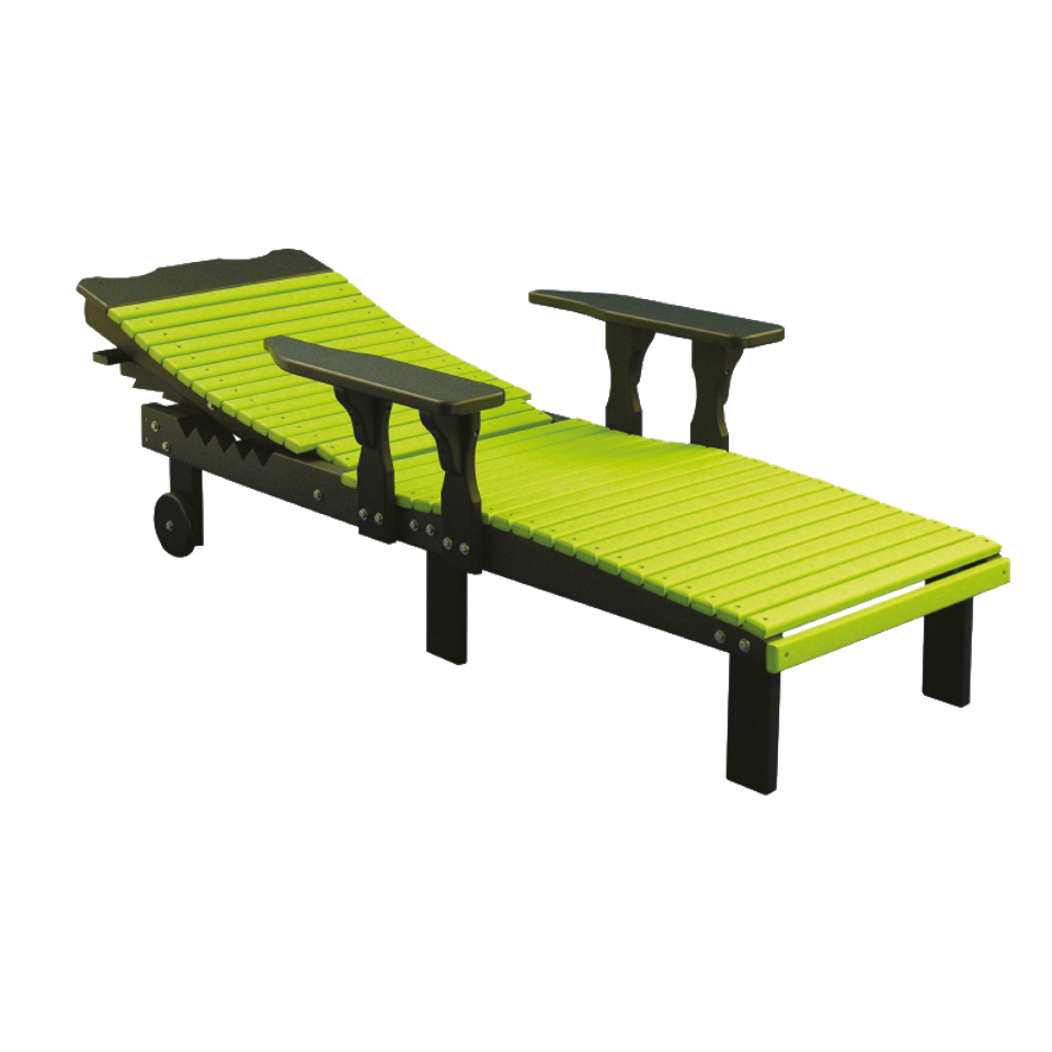 Hlf cut lounge  (reclined)   limegreenblack