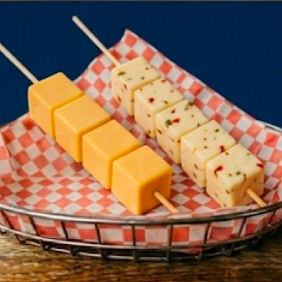 Sunshine bistro cheese on a stick