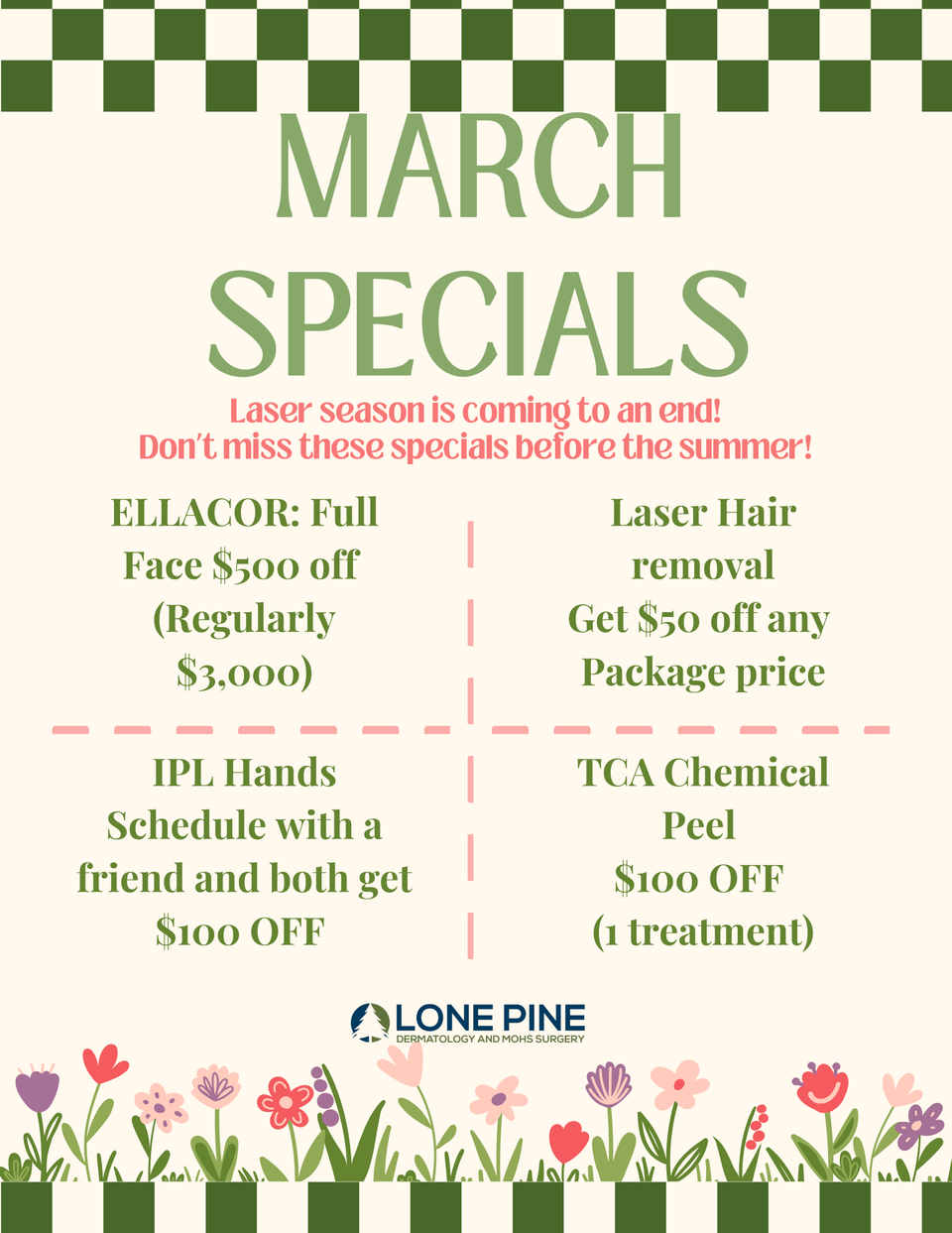 March specials