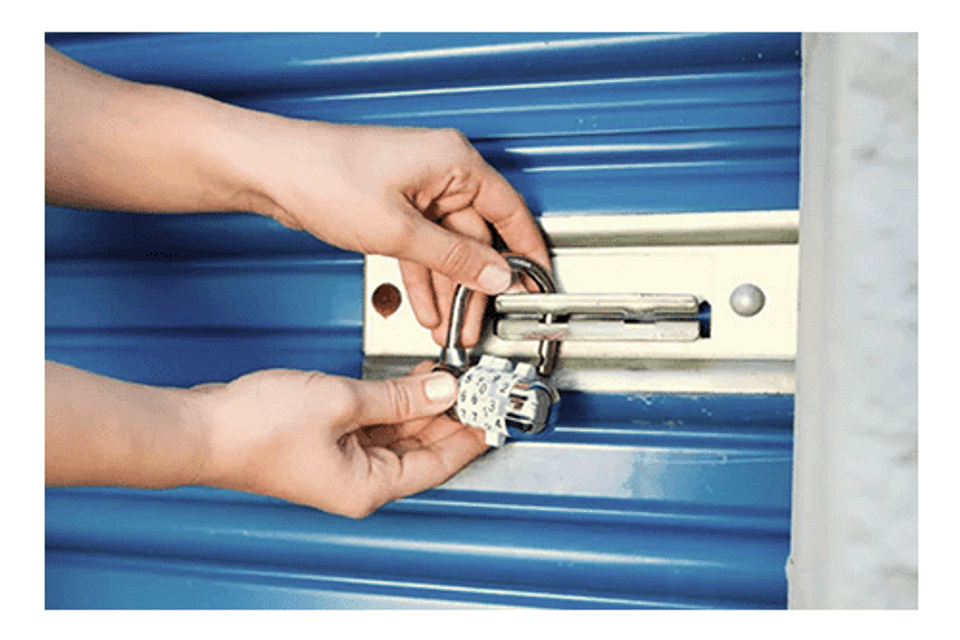 Storage unit lock