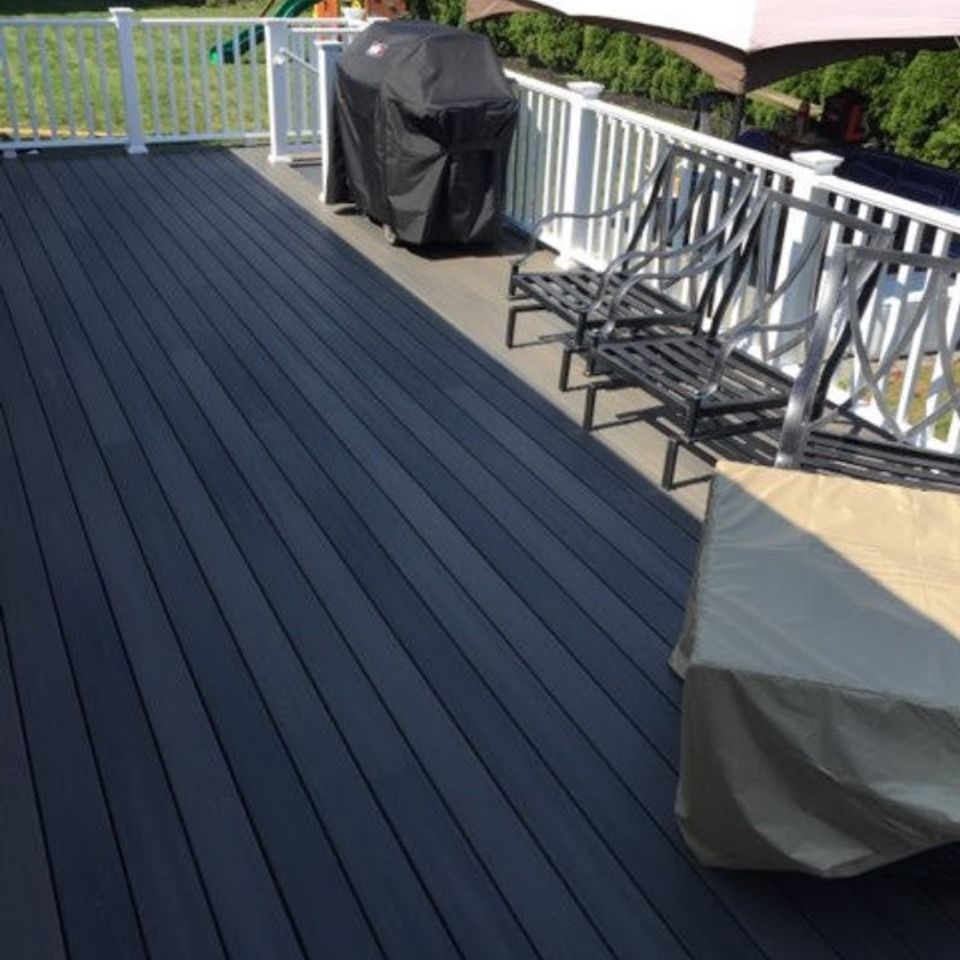 Close up image of deck, done by Taurus Contracting Inc. of Suffolk County, NY