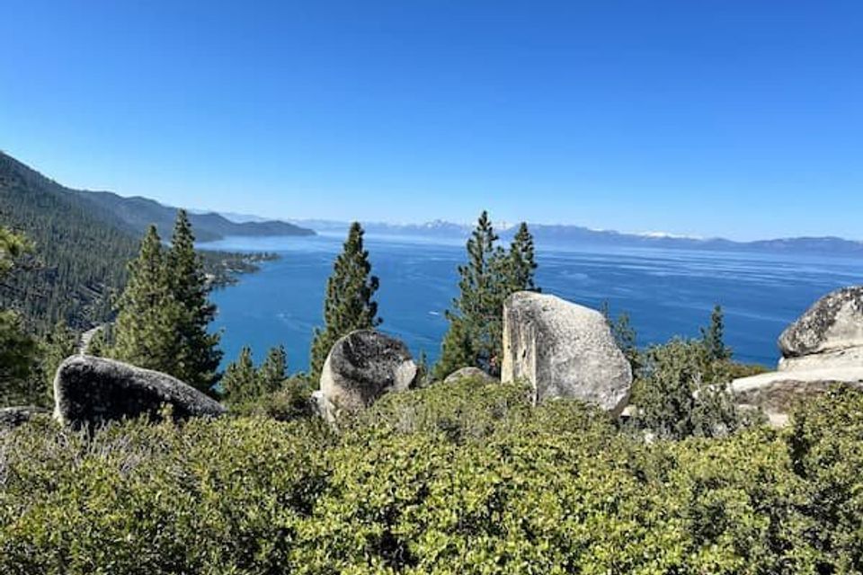 View of Tahoe from Monkey Rock 