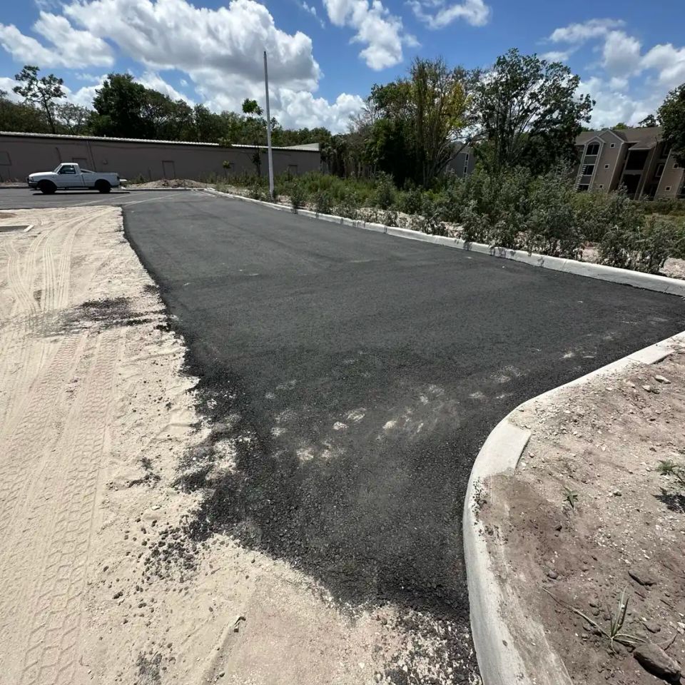 Palm bay parking lot resurfacing 284