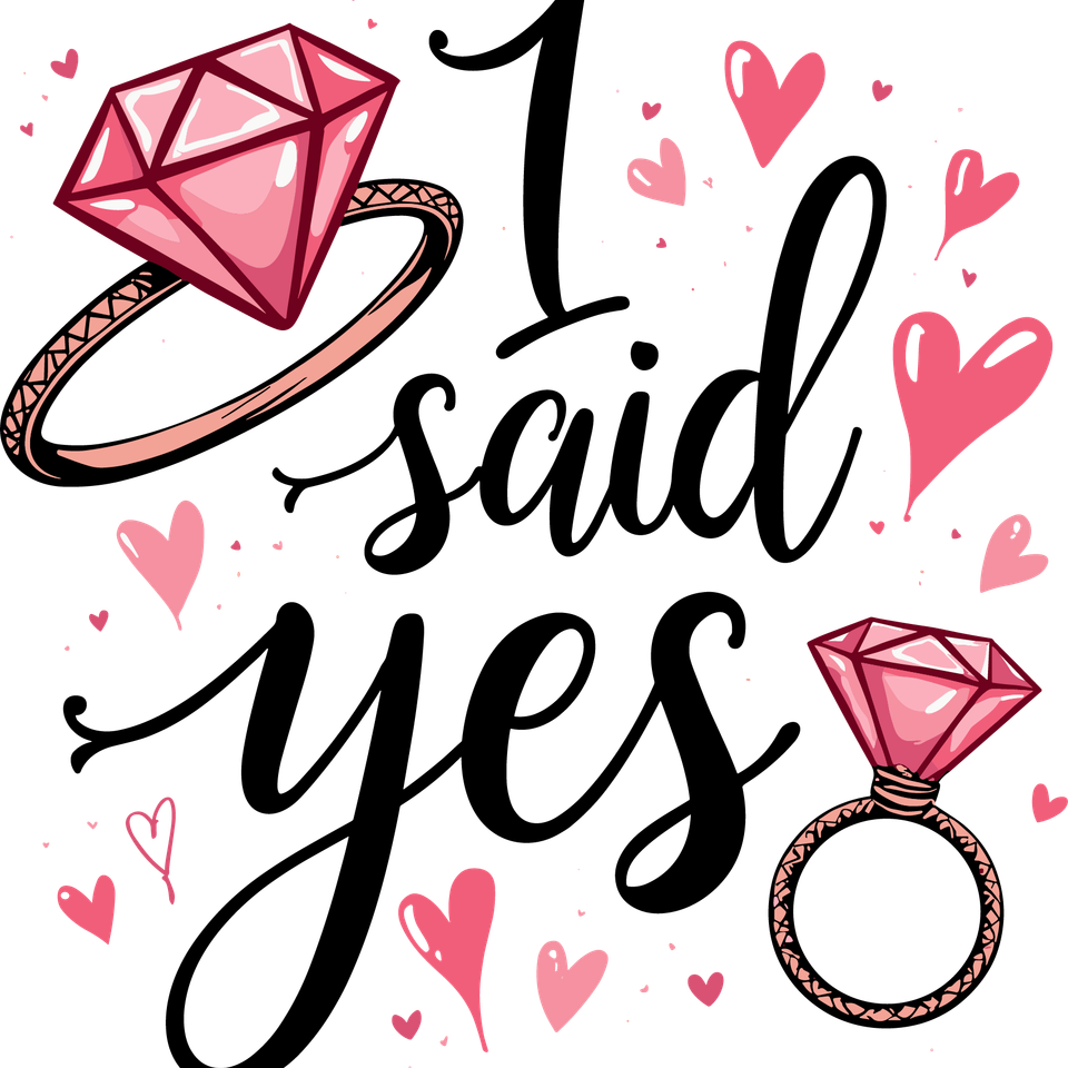 Wedding   i said yes 240