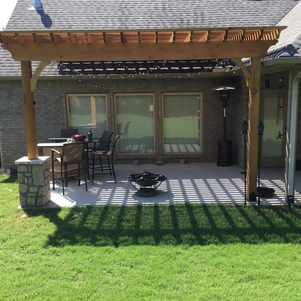 Select outdoor solutions  tulsa oklahoma  outdoor living pergolas shade structures  custom cedar pergola contractor builder construction company  photo sep 07  12 08 41 pm