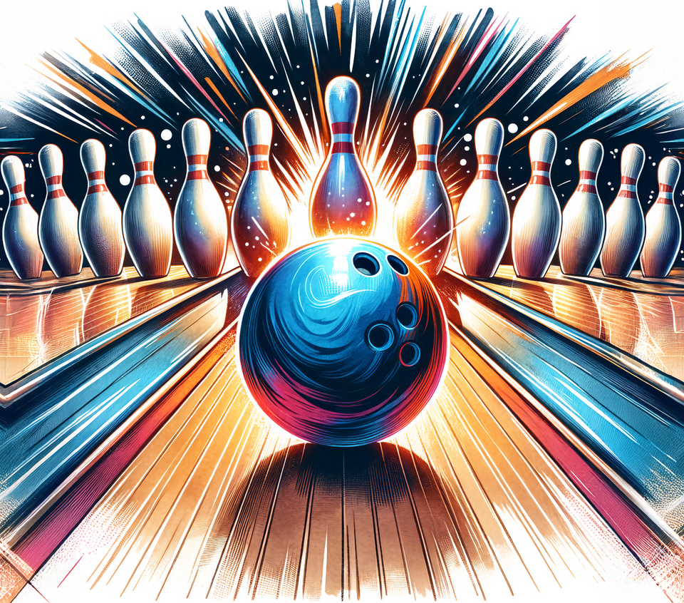 Bowling   watercolor 3