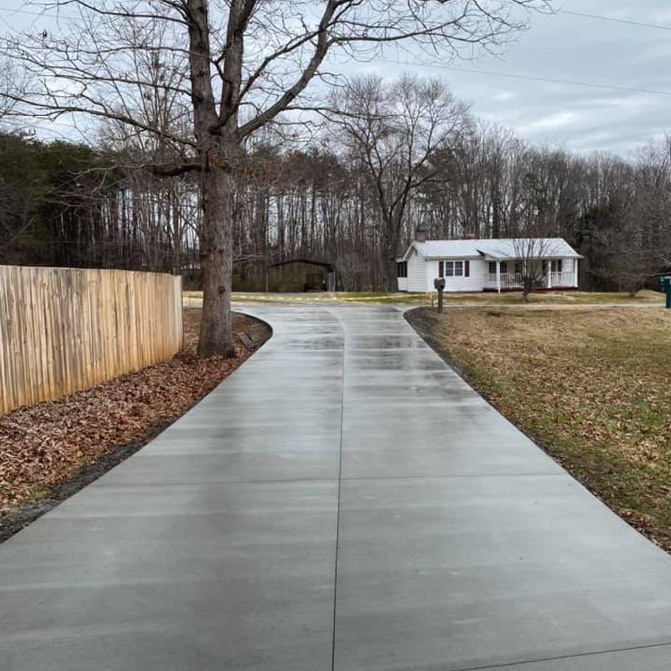 Concrete driveway installers in stokesdale nc