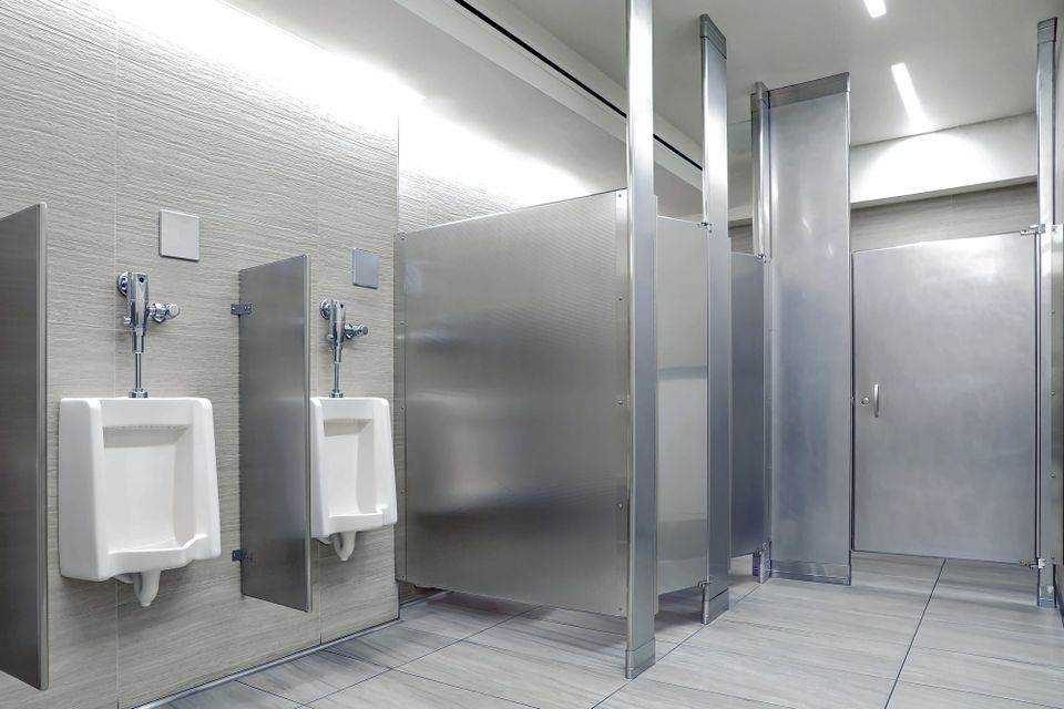 Bathroom Partition Installation