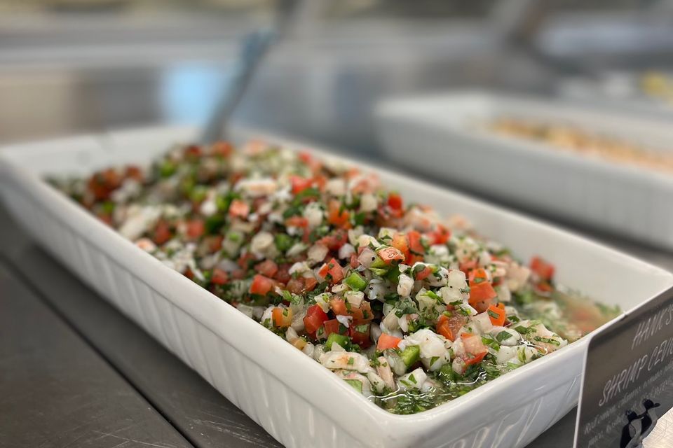 Shrimp ceviche 