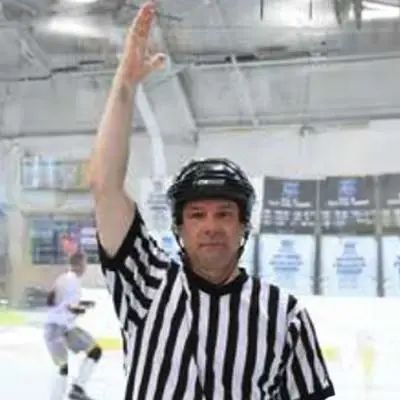 Referee delaying the game