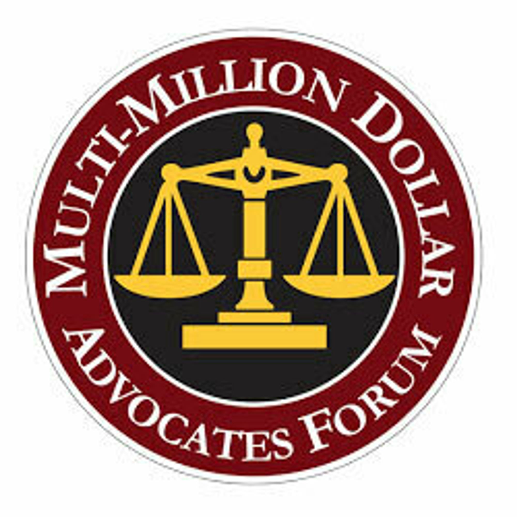 Multi million dollar advocates forum logo