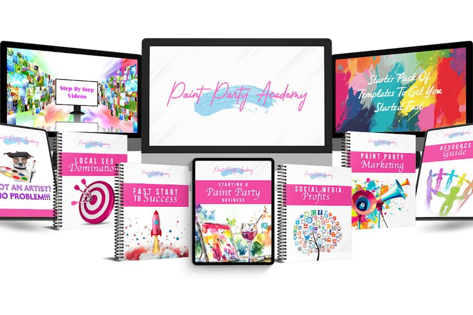 Paint party academy bundle