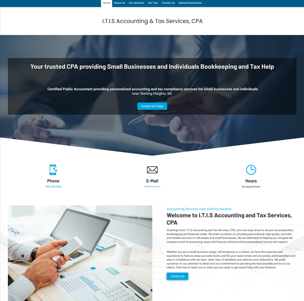 Website example   itis