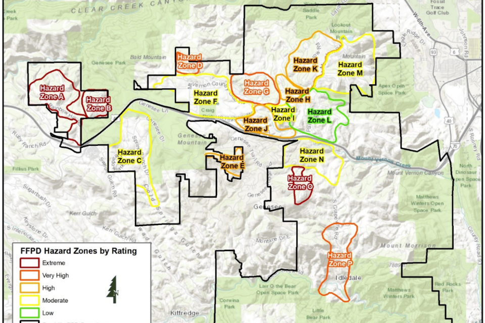 FFPD Hazard Zones By Rating