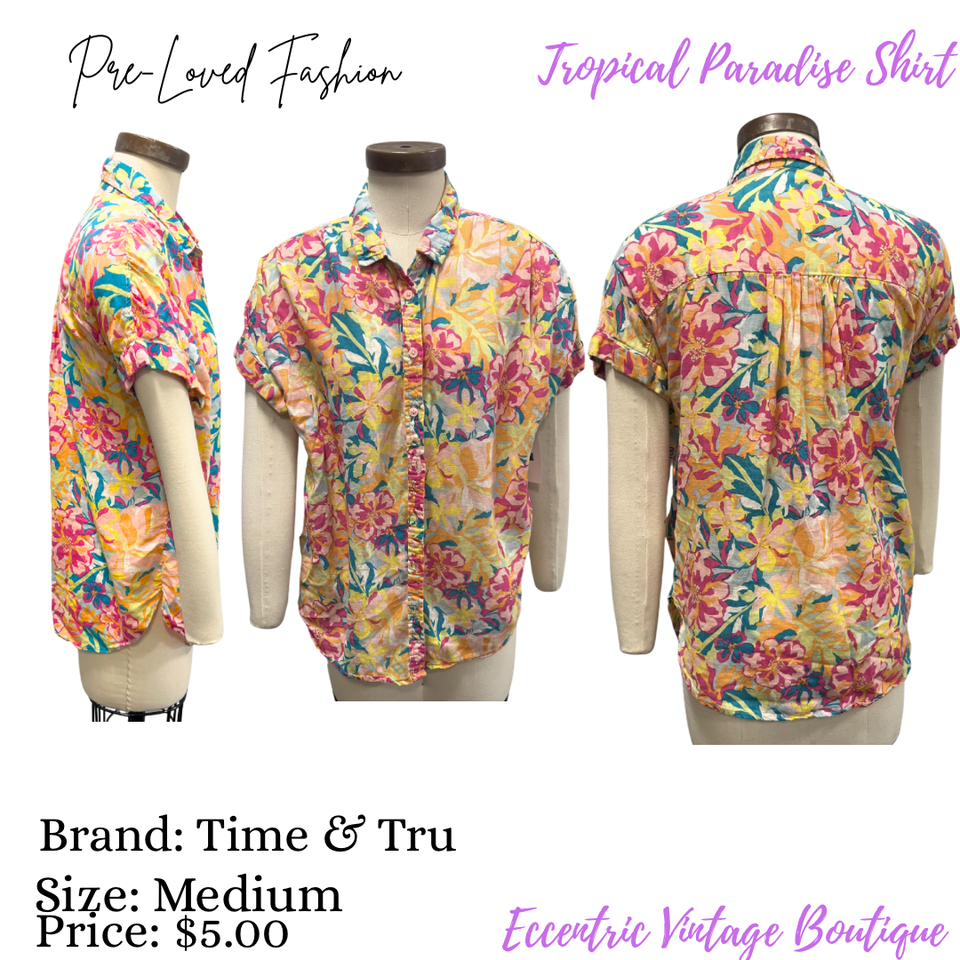 Tropical paradise shirt