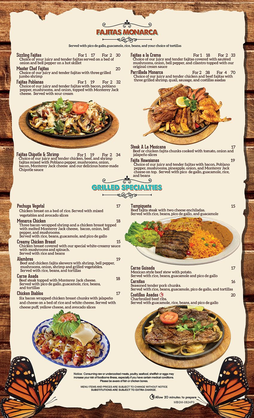 Webmenu page 3 monarca magnolia 0924