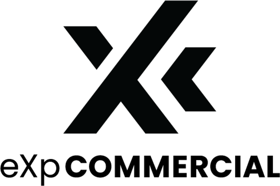 Exp commercial logo vertical black