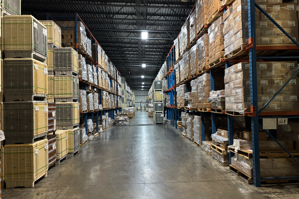 Storage Bay in Sodus Cold Storage, Sodus NY