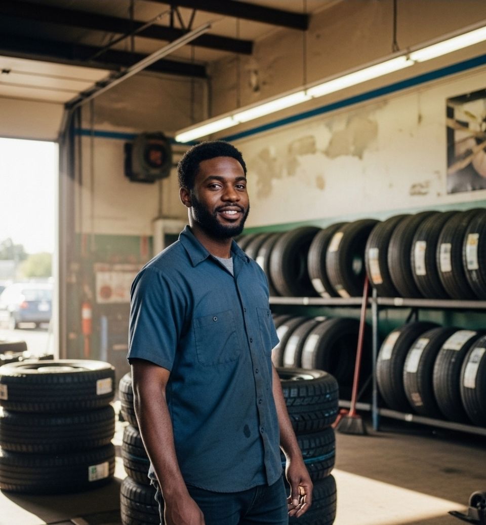 Tire shop guy 2 without ai