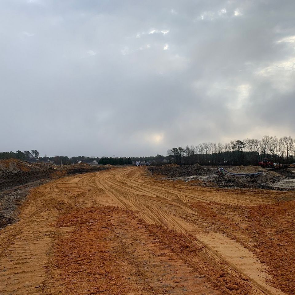 Flat dirt