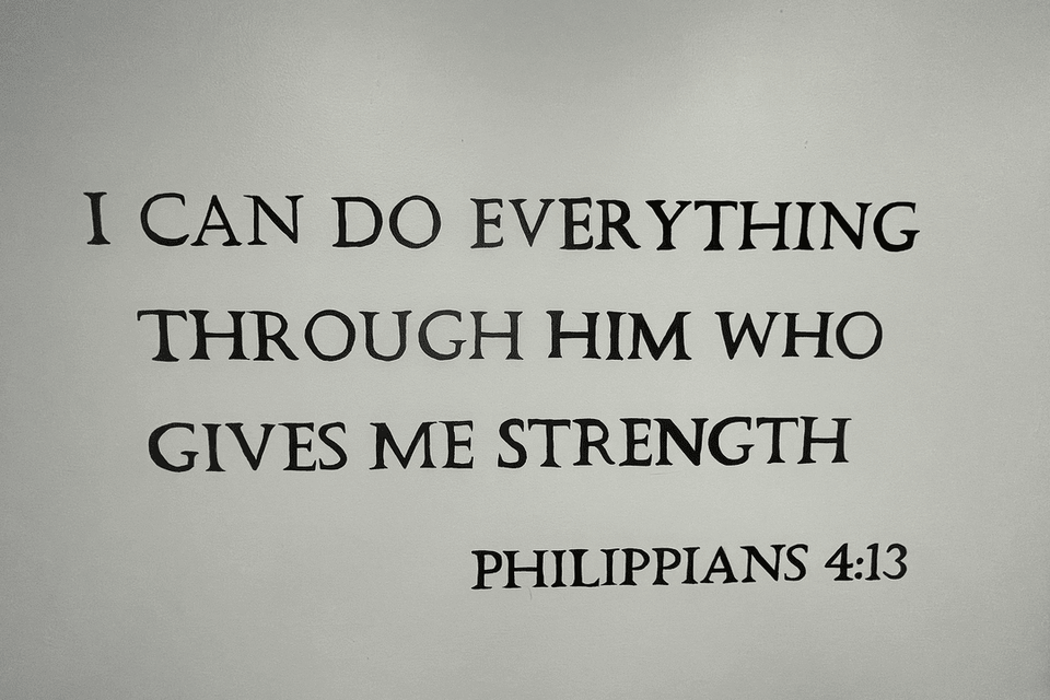 Kids room scripture