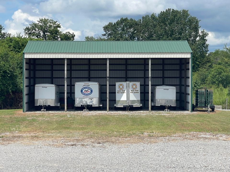 Shed at ema building