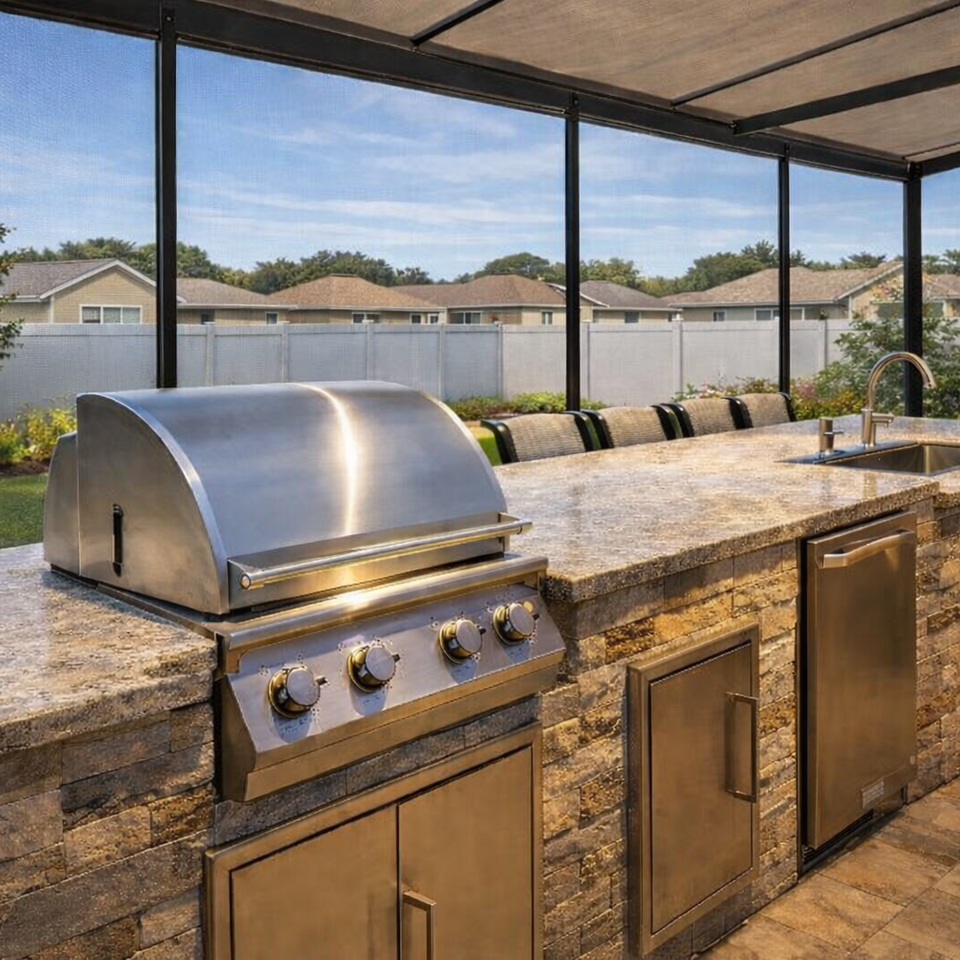 outdoor kitchen west central florida