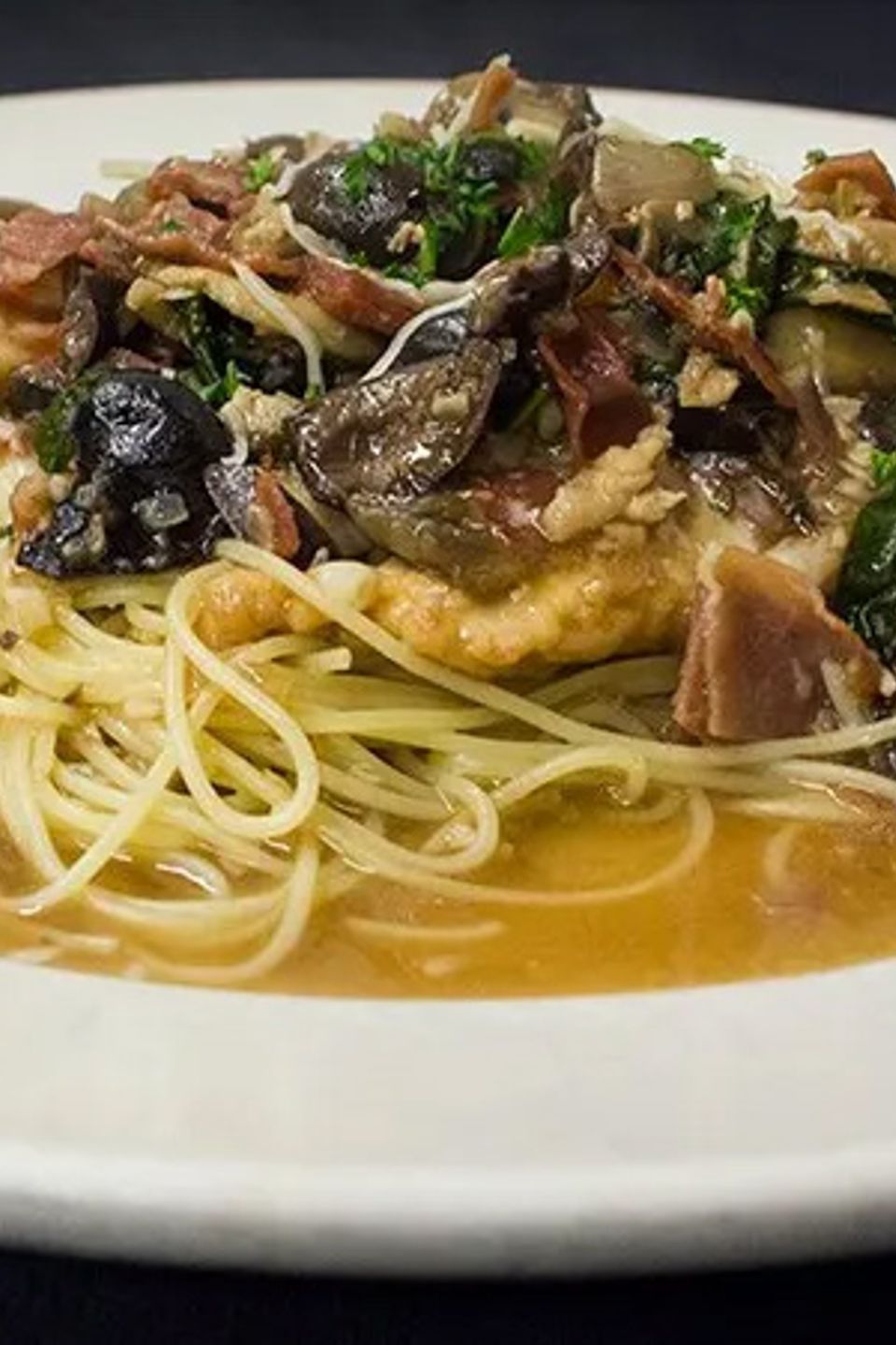 Chicken saltimbocca