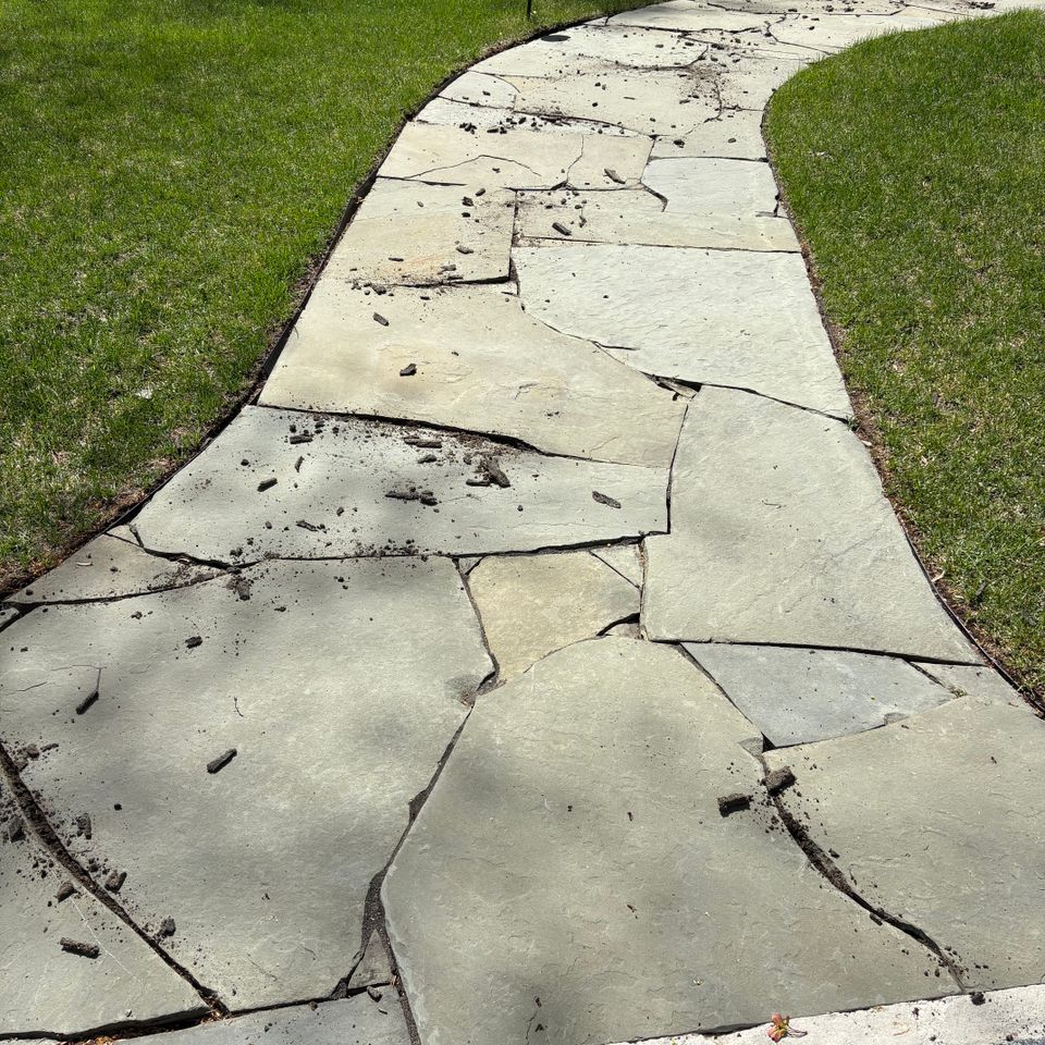 Sidewalk pavers power washing ridgefield newjersey