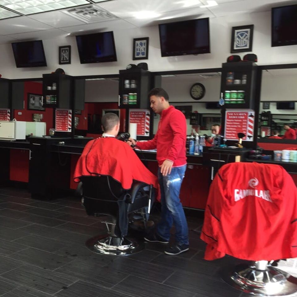 Sal and gabis barbrshop good view