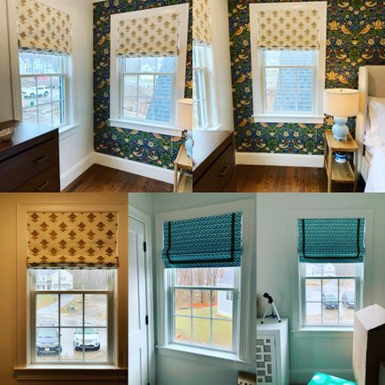 Residential window treatments multiple