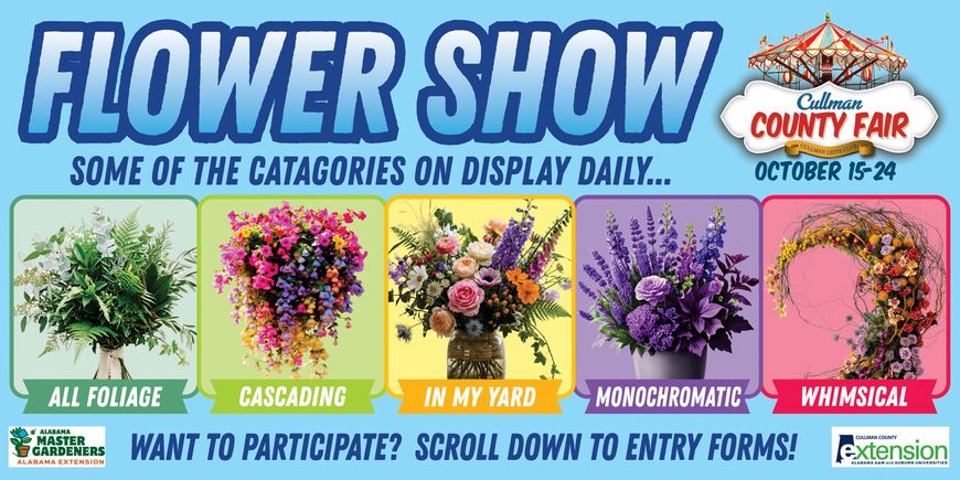 Flower show slide