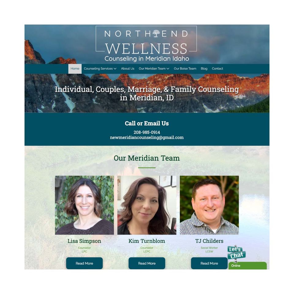 North end wellness website