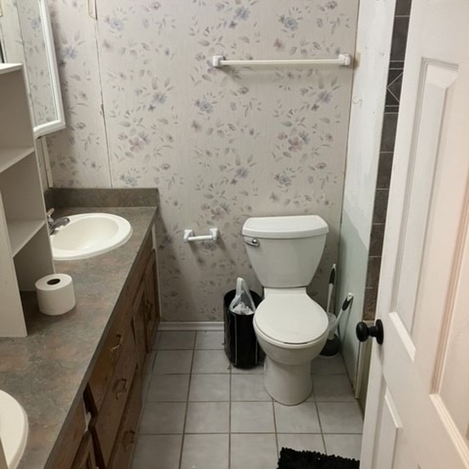 Hyatt bath before photo 4