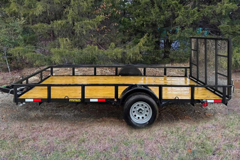 U614 s protech trailers 14 ft utility trailer