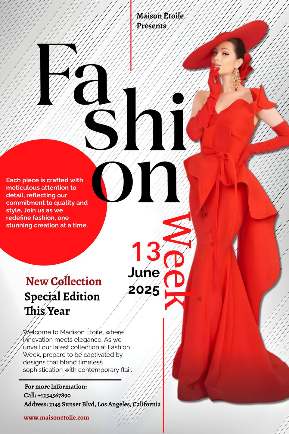 White red modern  minimal fashion show  a5 (1)