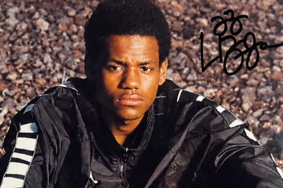 LeBron James Signed High School Photo