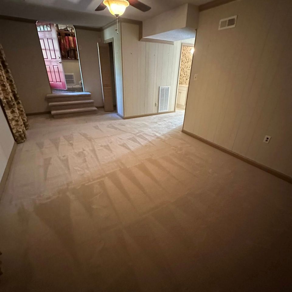 After carpet