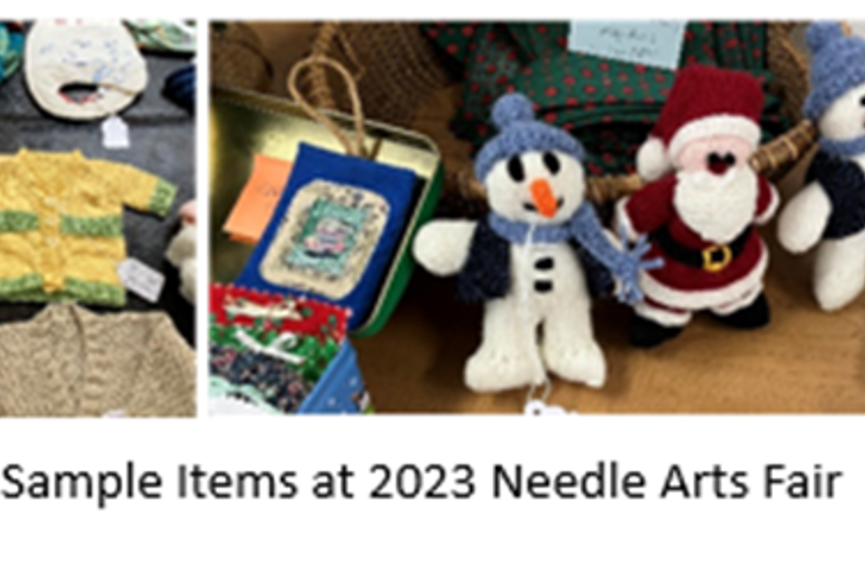 Nov 8 needle arts fair