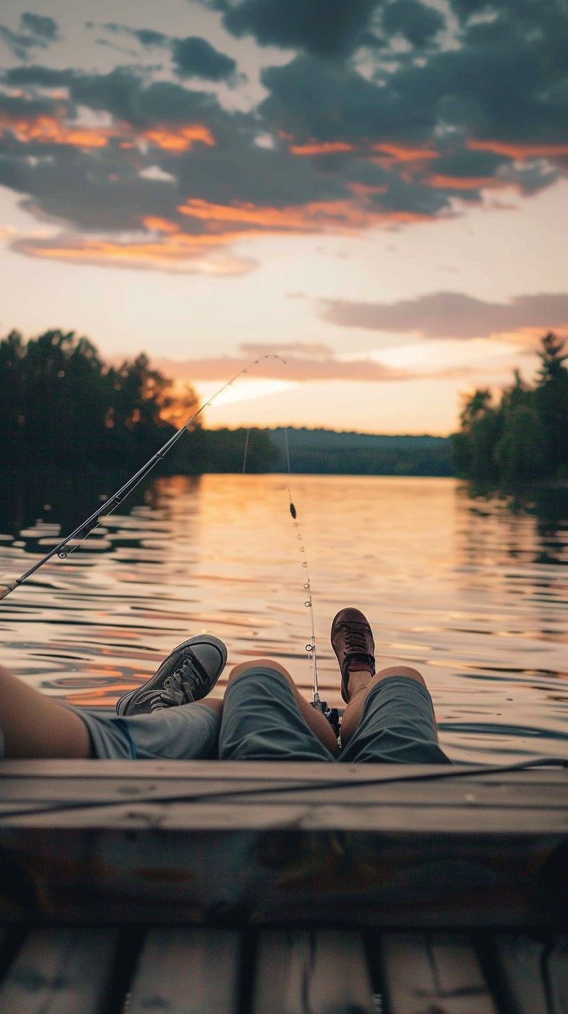Stockcake serene fishing moment 1749574090