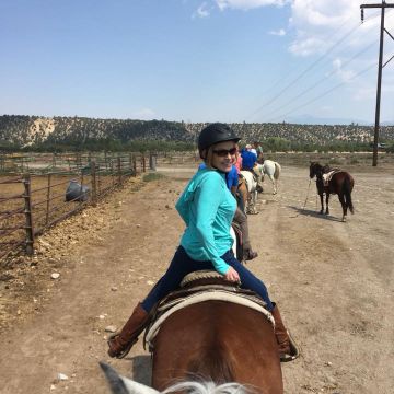 Chris on h orse