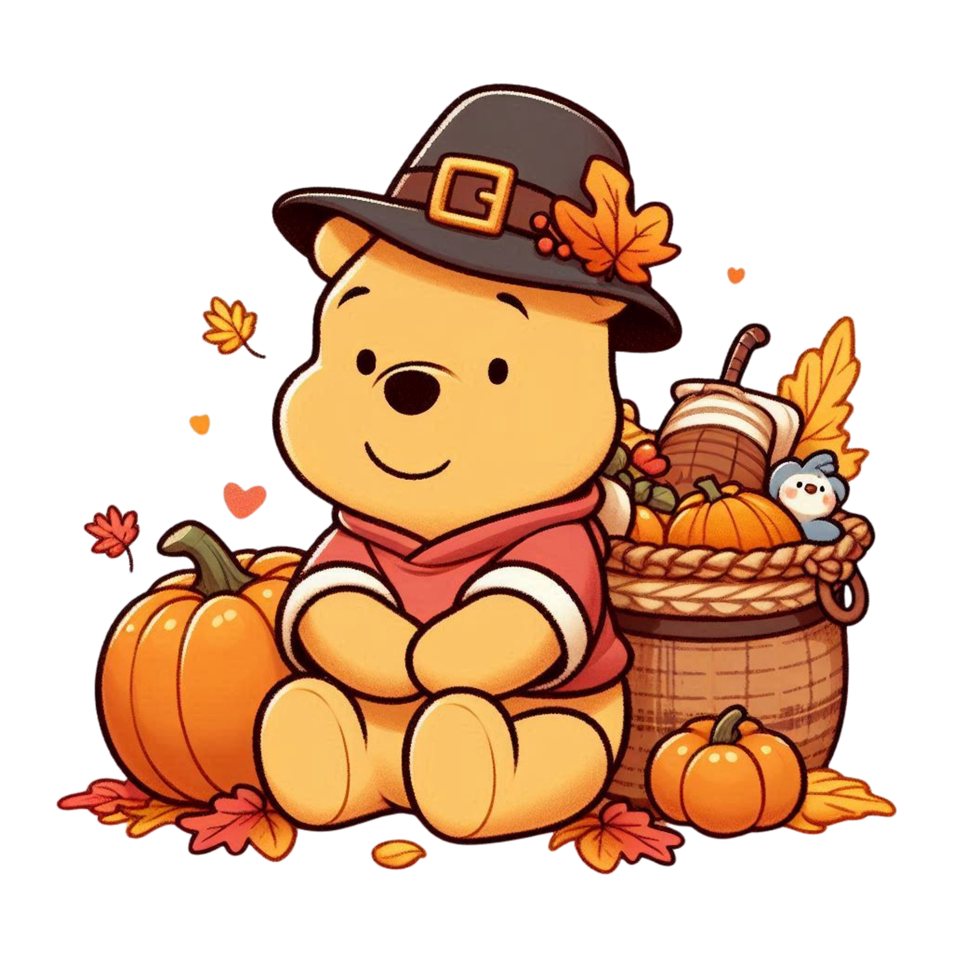 Seasons   thanksgiving pooh pilgrim 4 11