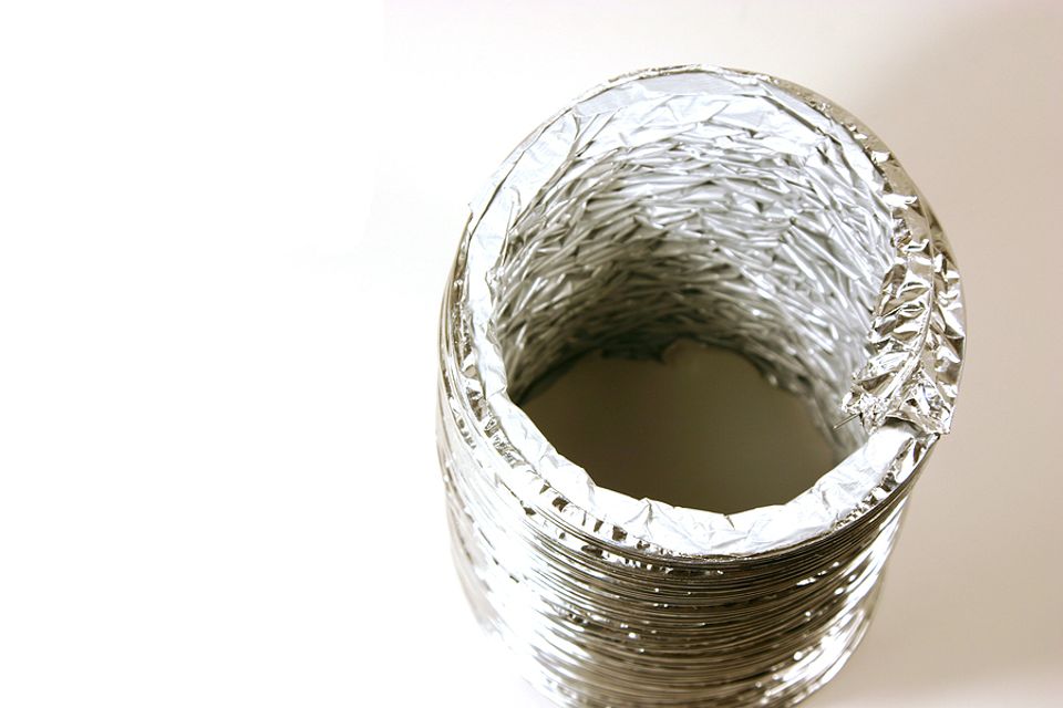Bigstock isolated dryer vent hose 208468