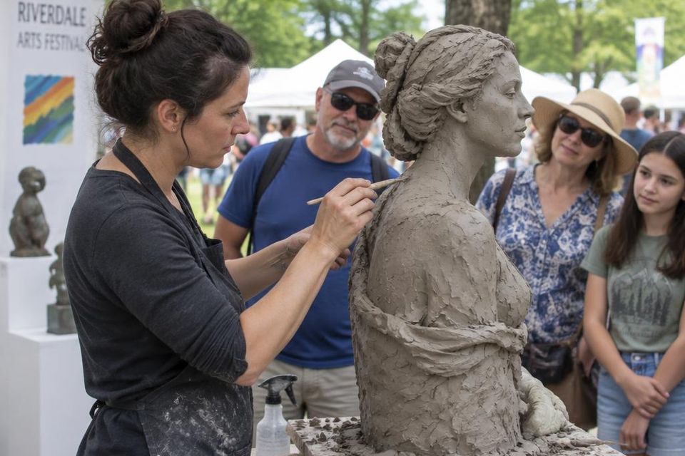 Local Artist sculptures