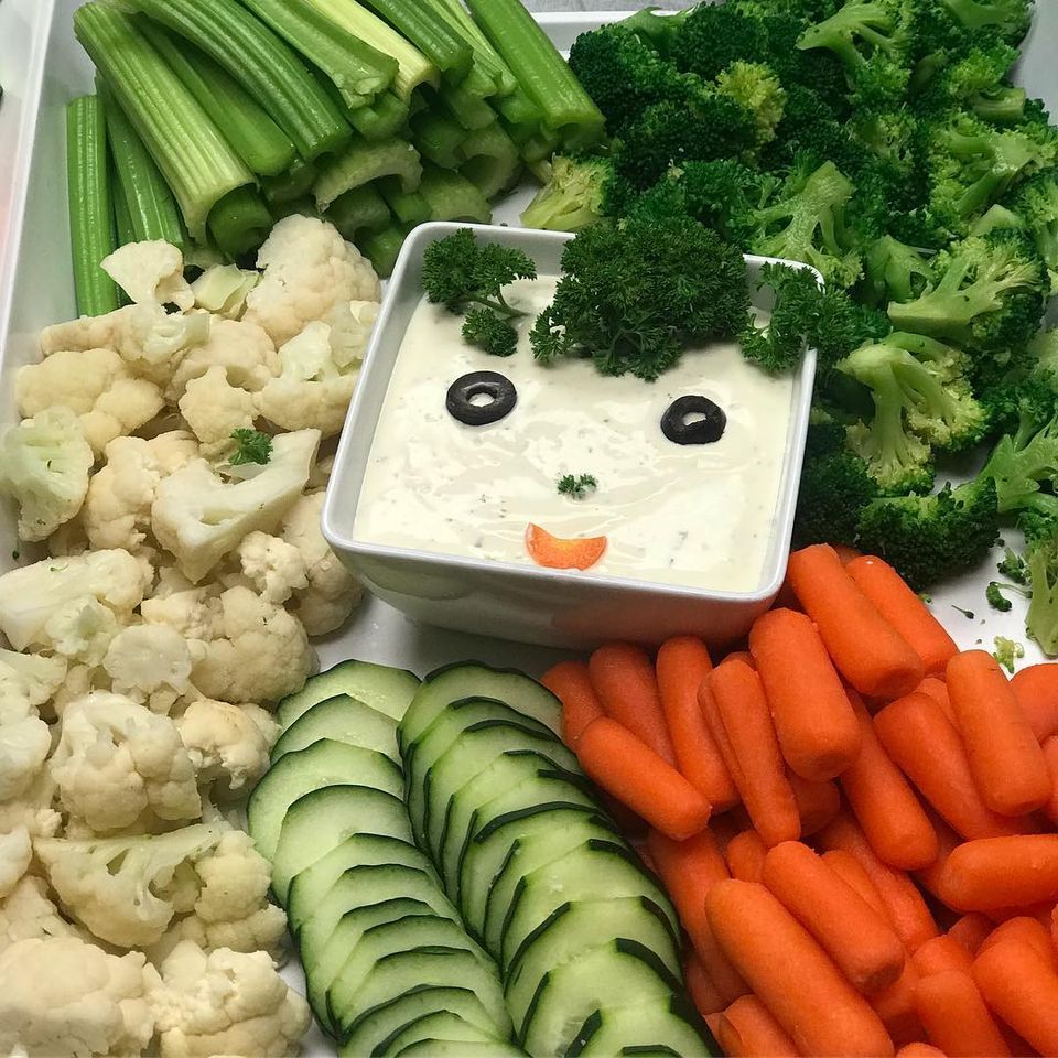 Bufete de verduras
