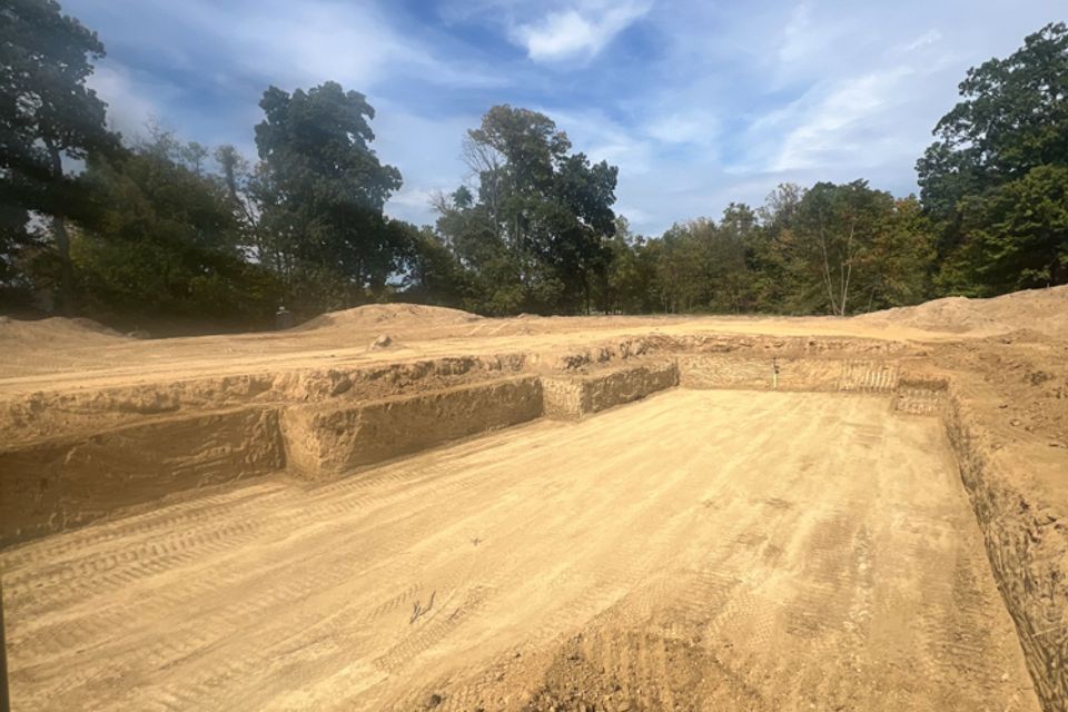 H s excavating  44foundation excavation