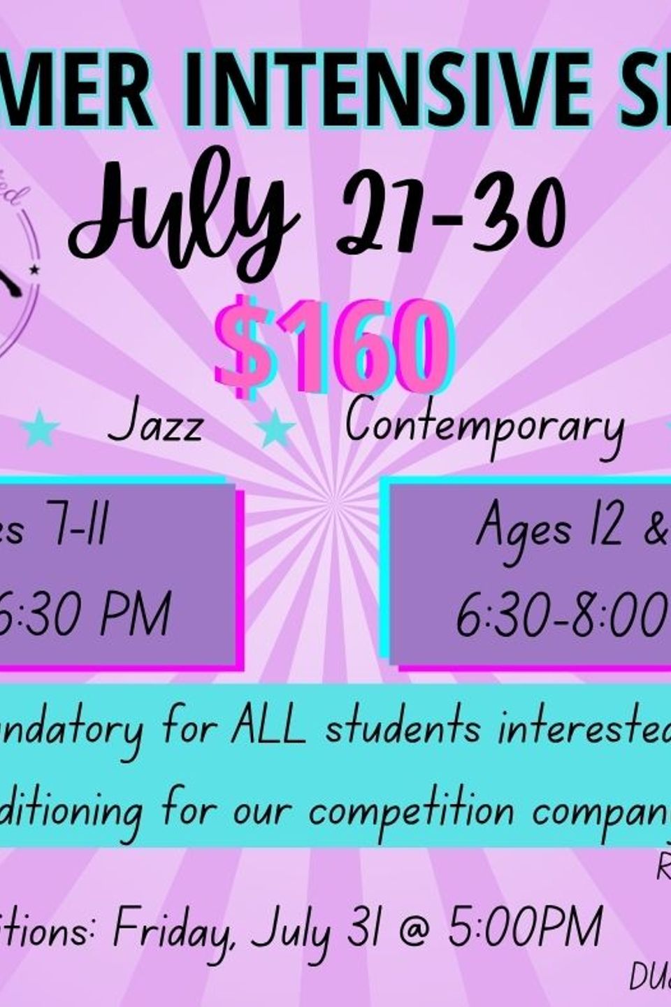 2026 summer intensive series (2)