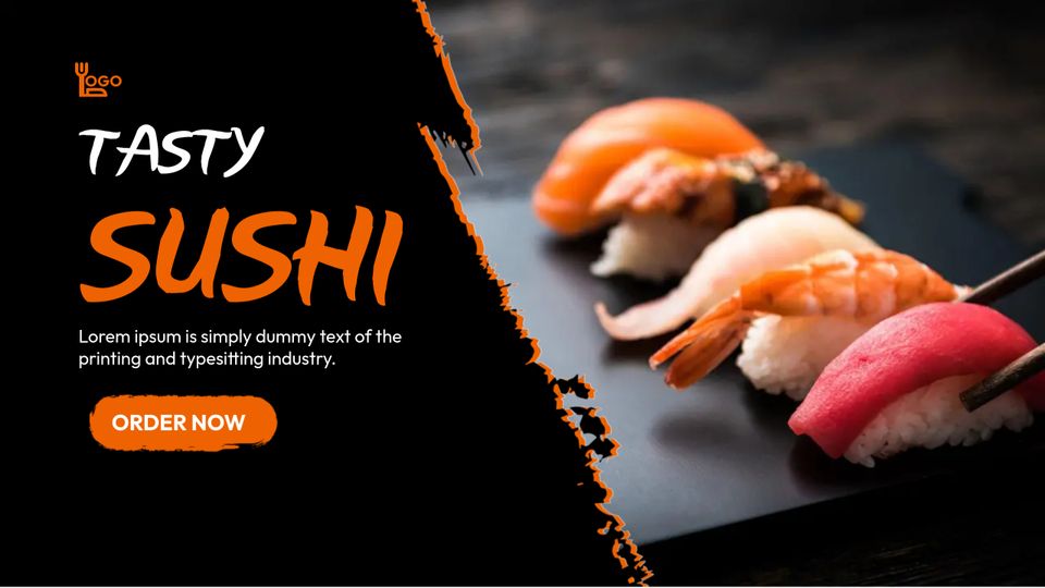 4 sushi youtube thumbnail   made with postermywall